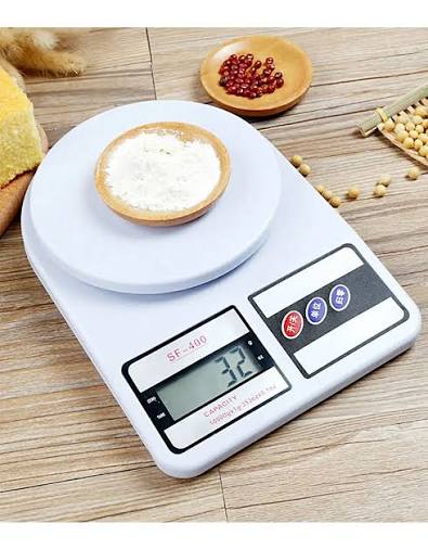 Kitchen Weight Scale upto 10kg With Cell & Light