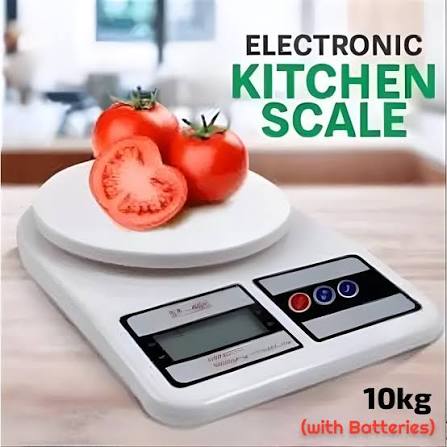 Kitchen Weight Scale upto 10kg With Cell & Light