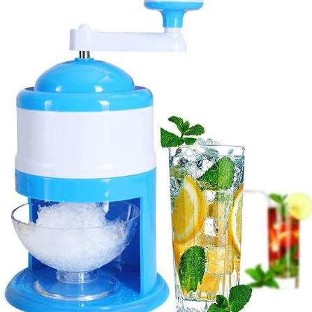 Manual Ice Crushing Shaver Maker Machine Gola Ganda Household Ice Crusher For Refreshing Summer Treats